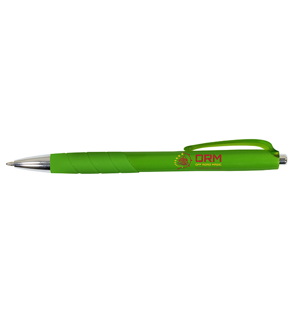 Lime Green color option for Ergo Ii Grip Pen, Full Color Digital