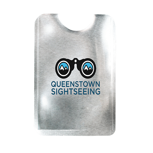 Silver color option for Rfid Card Holder, Full Color Digital