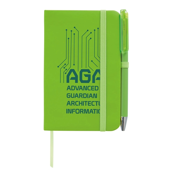 Lime color option for Mini Value Notebook With Joy Pen