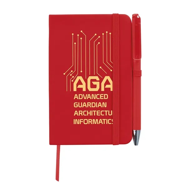 Red color option for Mini Value Notebook With Joy Pen