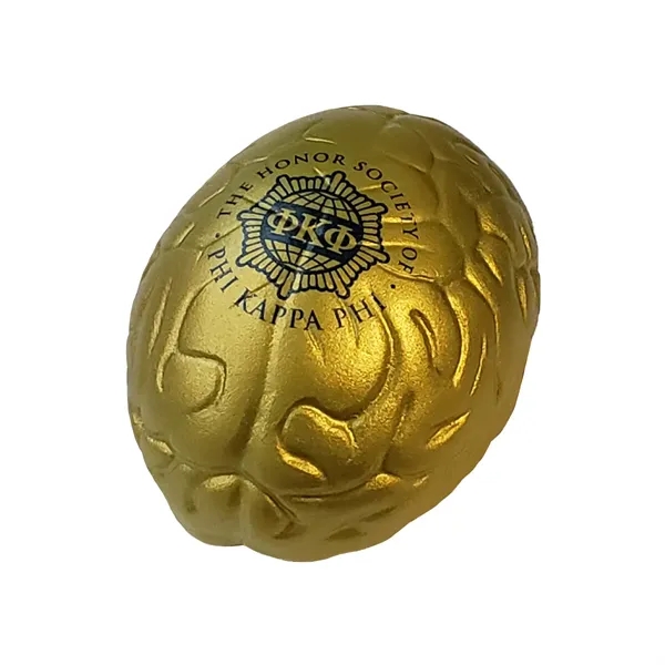 Metallic Gold color option for Brain Stress Ball