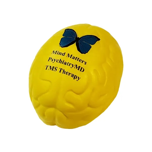 Yellow color option for Brain Stress Ball