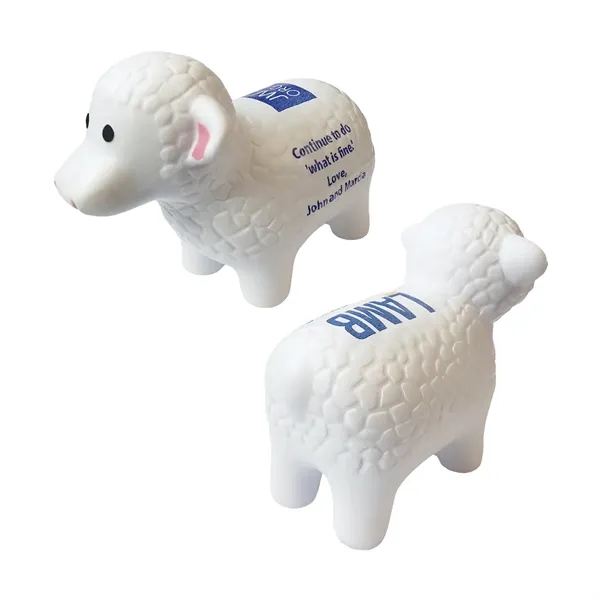 White color option for Sheep Stress Ball