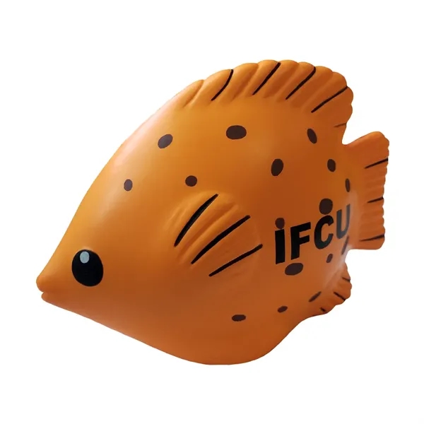 Orange color option for Tropical Fish Stress Ball