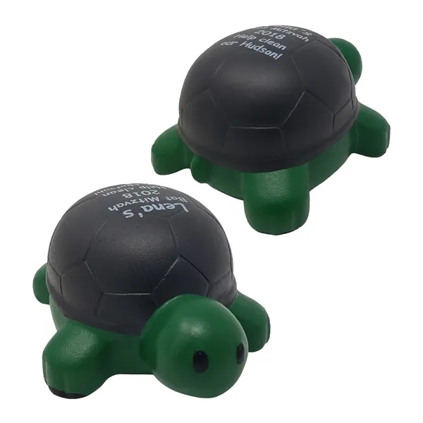 Green-Black color option for Turtle Stress Ball