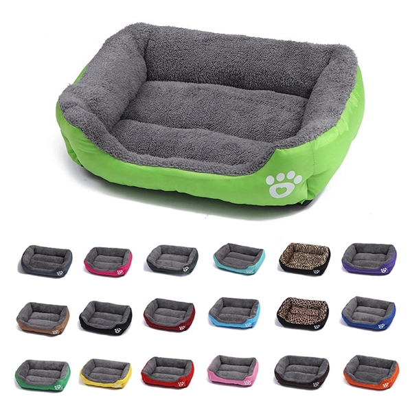 Green color option for Candy Color Rectangle Pet Mat Bed