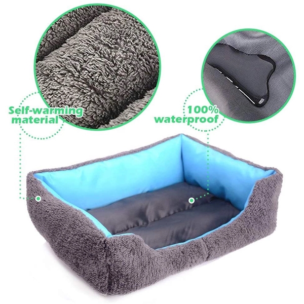 Light Blue color option for Candy Color Rectangle Pet Mat Bed