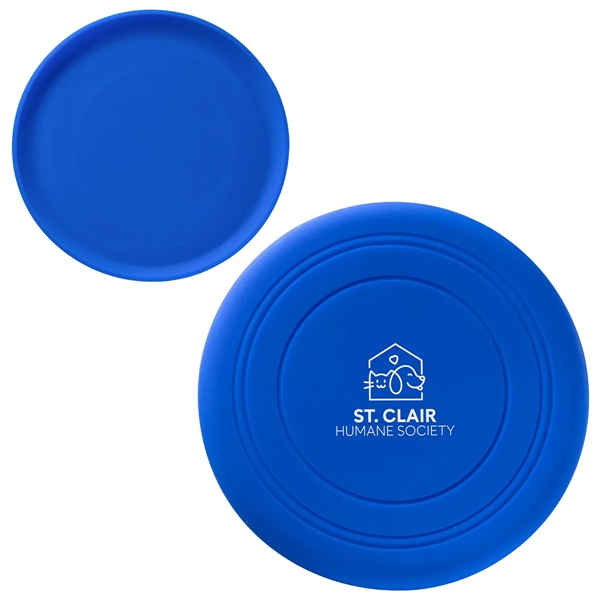Medium Royal Blue color option for Toss N Fetch Silicone Flyer