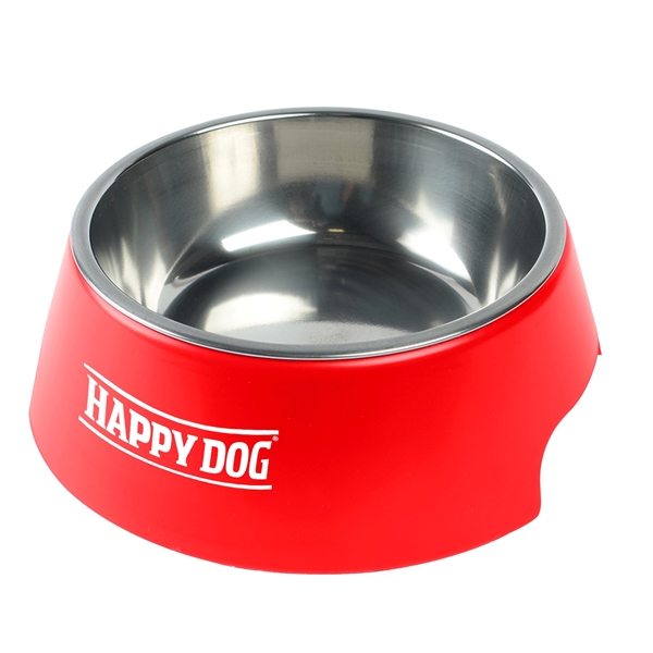 Red color option for Gripperz Pet Bowl