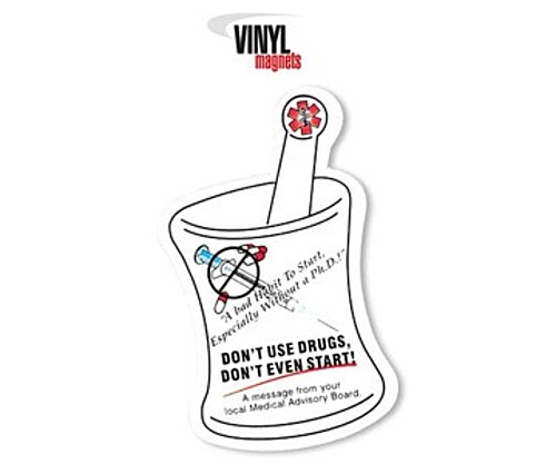 Photo of Stock Shaped Magnets   Mortar & Pestle