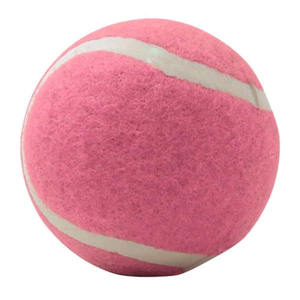 Pink color option for Vibrant Tennis Ball Pet Toys