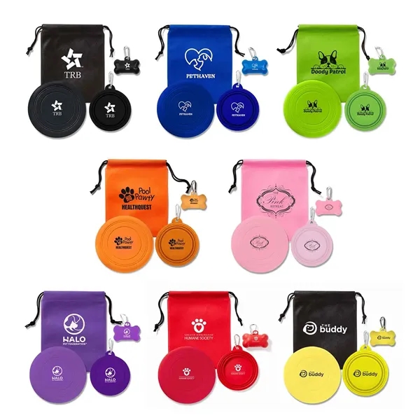 Red color option for Pet Play Kit In Pouch