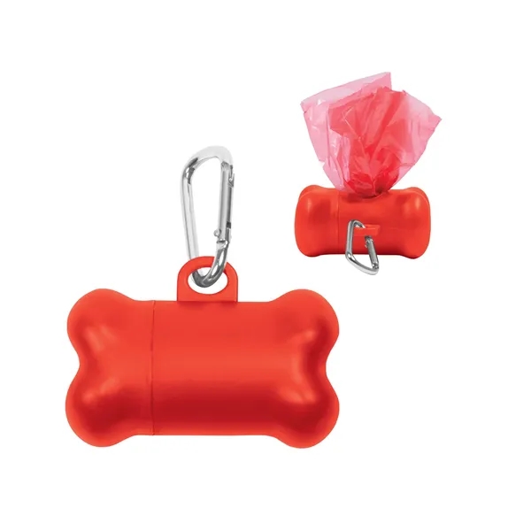 Red color option for Pet Waste Disposal Bag Dispenser
