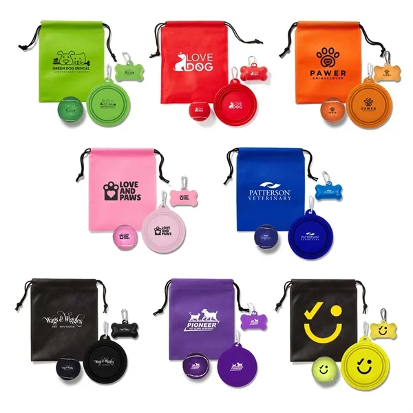 Purple color option for Pet Kit In Pouch