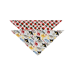 Photo of Custom Full Color Polyester Sublimation Small Pet Bandana