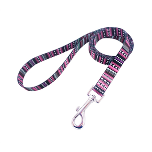 Photo of 5/8"W X 72"L Polyester Pet Leash Metal Carabiner Sublimation