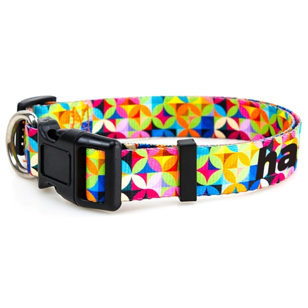 Yellow color option for 1"X26" Strong & Smooth Pet Collar Buckle Release Sublimation