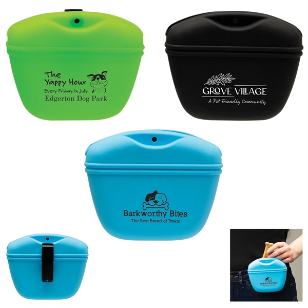 Blue color option for Pet Treat Pouch