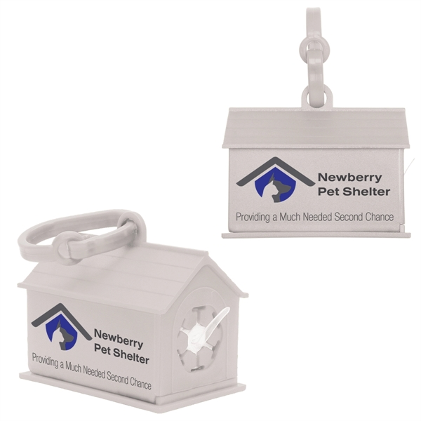 White color option for Dog House Waste Bag Dispenser