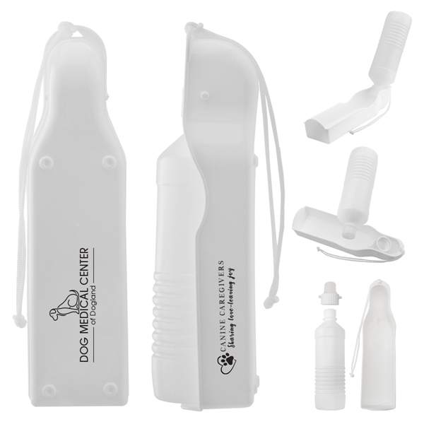 White color option for Travel Pet Water Dispenser