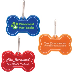 Photo of Dog Bone Reflective Collar Tag