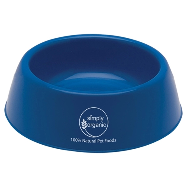 Blue color option for Plastic Pet Bowl