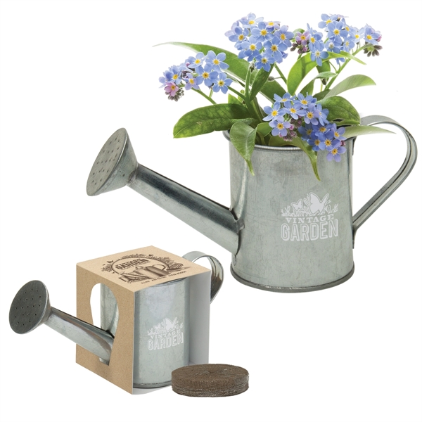 Silver color option for Mini Watering Can Blossom Kit