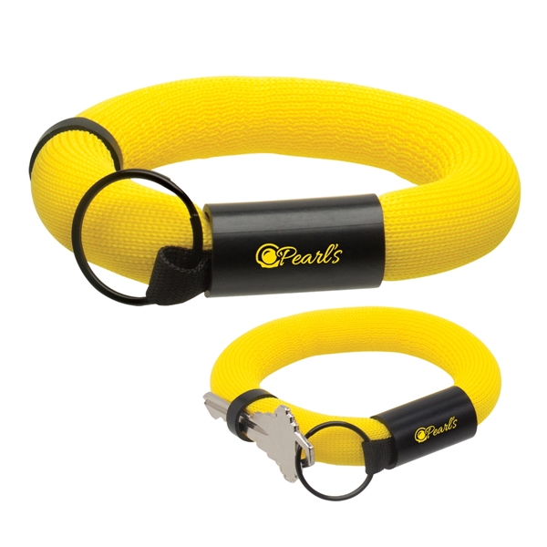 Yellow color option for Floating Wrist Strap Key Holder