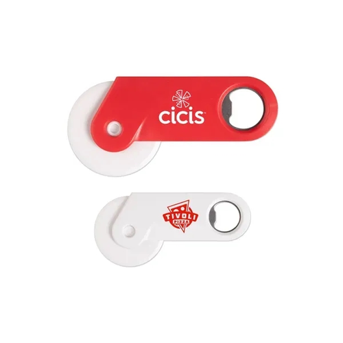 Main photo of Pizza Cutter With Handle And Bottle Opener