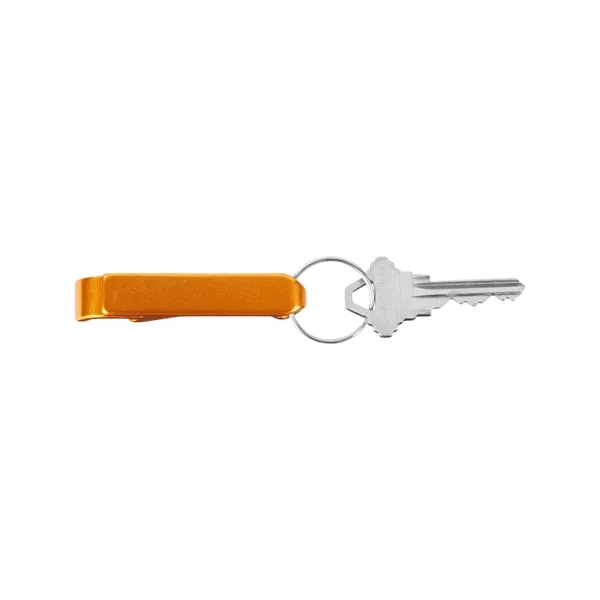 Orange color option for Aluminum Bottle Opener Keychain