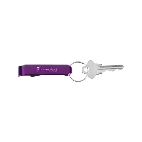Main photo of Aluminum Bottle Opener Keychain