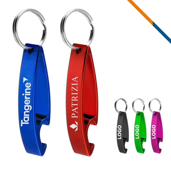 Red color option for Coki Aluminum Bottle Opener Keychain