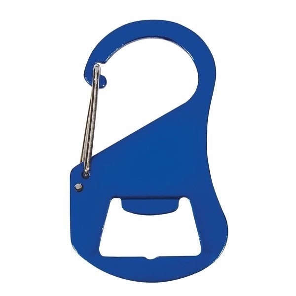 Blue color option for Carabiner With Bottle Opener