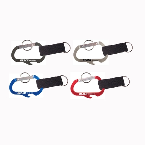 Main photo of Carabiner With Bottle Opener And Strap