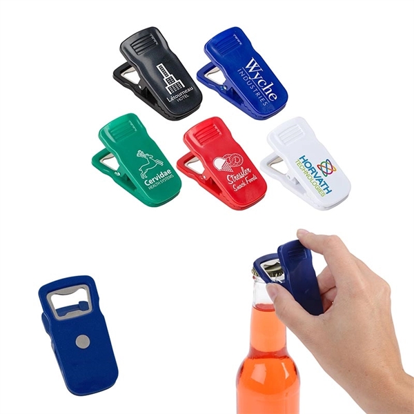 Red color option for Magnetic Clip With Bottle Opener