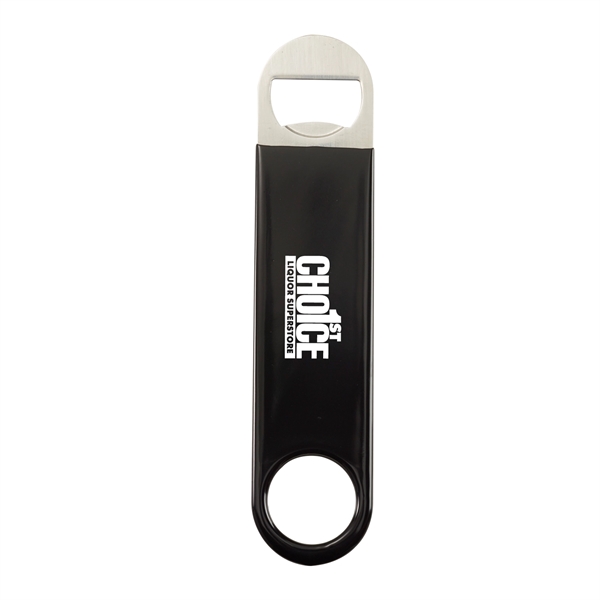 Black color option for Pub Vinyl Paddle Bottle Opener