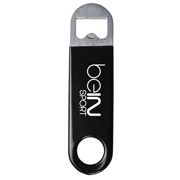 Black color option for Mini Pub Vinyl Paddle Bottle Opener
