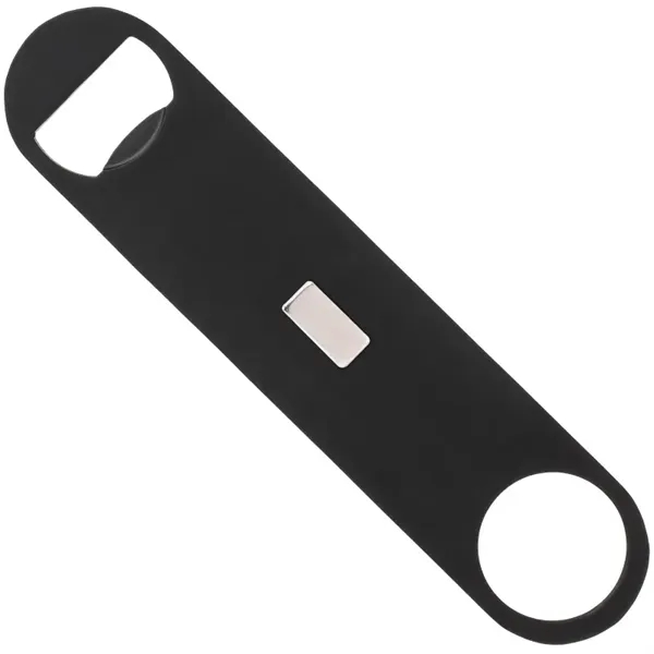 Black color option for Paddle Style Bottle Opener W/ Magnet