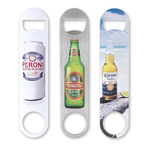 Photo of Paddle Style 4 Color Process Bottle Opener