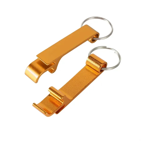 Gold color option for Aluminum Alloy Pocket Beer Keychain Bottle Opener