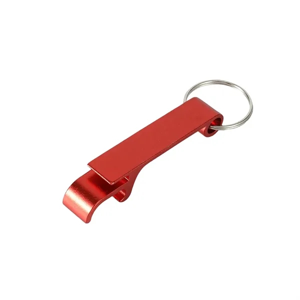 Red color option for Aluminum Alloy Pocket Beer Keychain Bottle Opener