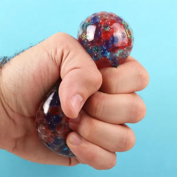 Blue color option for Confetti Stress Reliever Balls