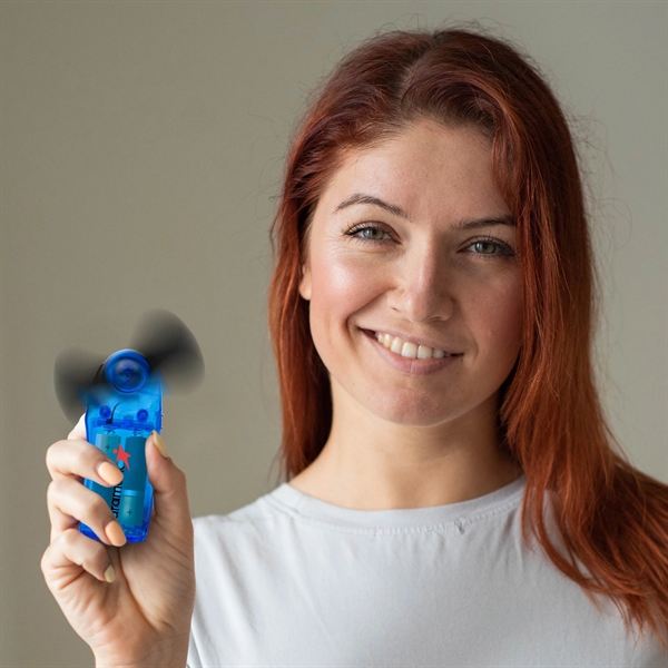 Translucent Blue color option for Cool & Portable Mini Fan