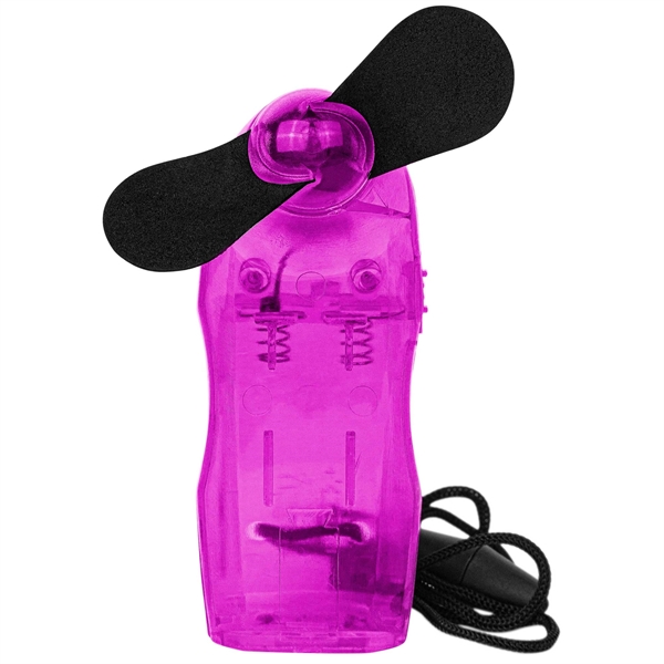 Translucent Purple color option for Cool & Portable Mini Fan