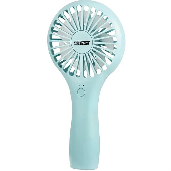 Light Blue color option for Battery Operated Handheld Mini Fan