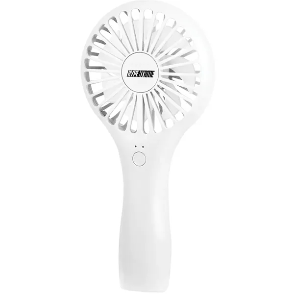 White color option for Battery Operated Handheld Mini Fan