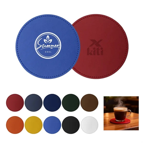 Photo of Pu Leather Coaster