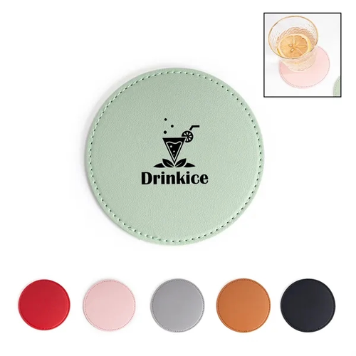 Photo of Pu Leather Coaster