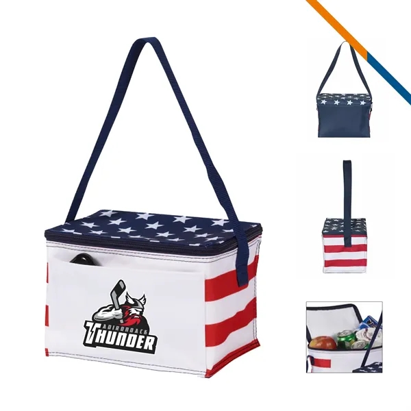 Red/White/Blue color option for Suchling Patriotic Cooler Bag
