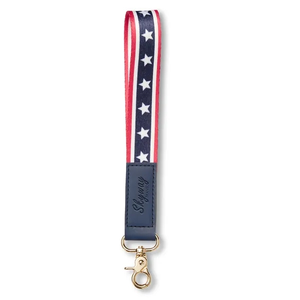 Photo of Usa Patriotic Wrist Strap Keychain